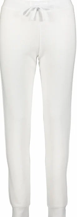 rib cuff pants w