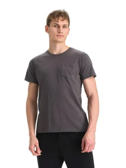 slub pocket tee m